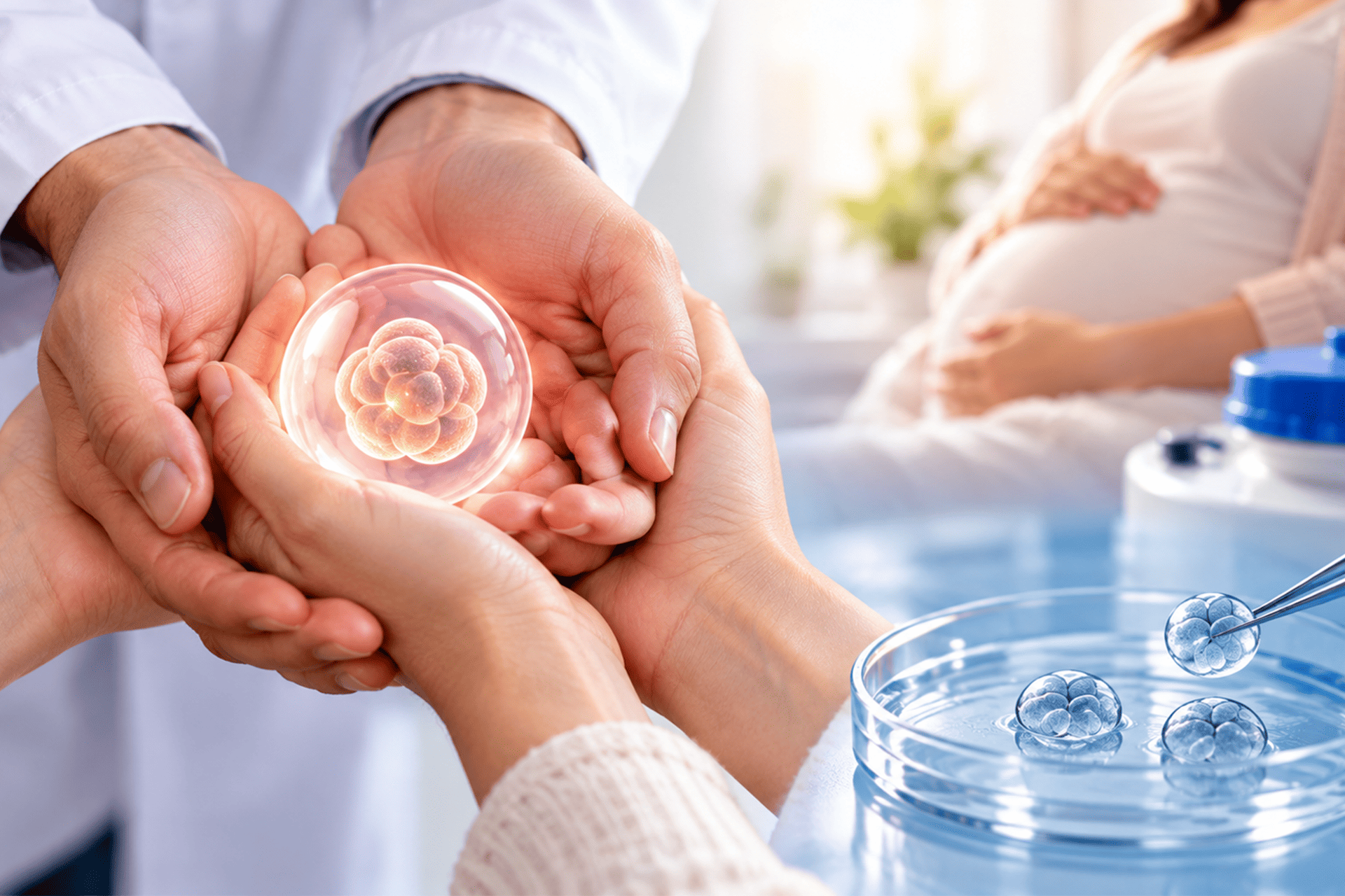 Embryo Donation Mother and Baby